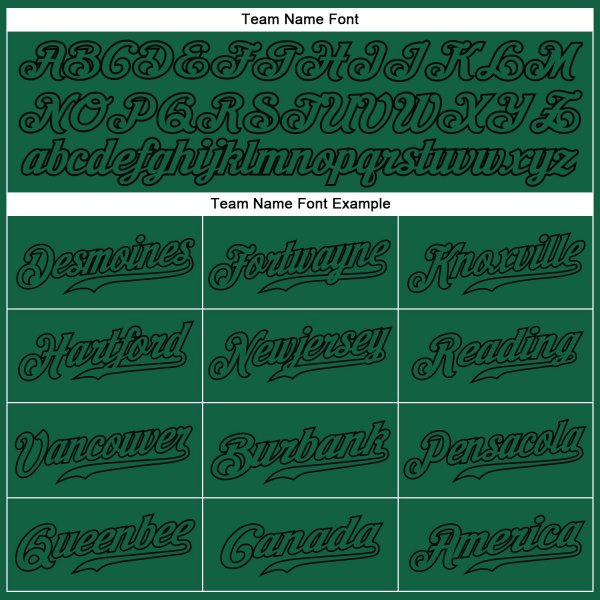 Men's Custom Kelly Green Kelly Green-Black Authentic Baseball Jersey