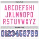 Men's Custom White Light Blue-Pink Mesh Authentic Football Jersey