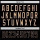 Men's Custom Black Black-Old Gold Hockey Jersey